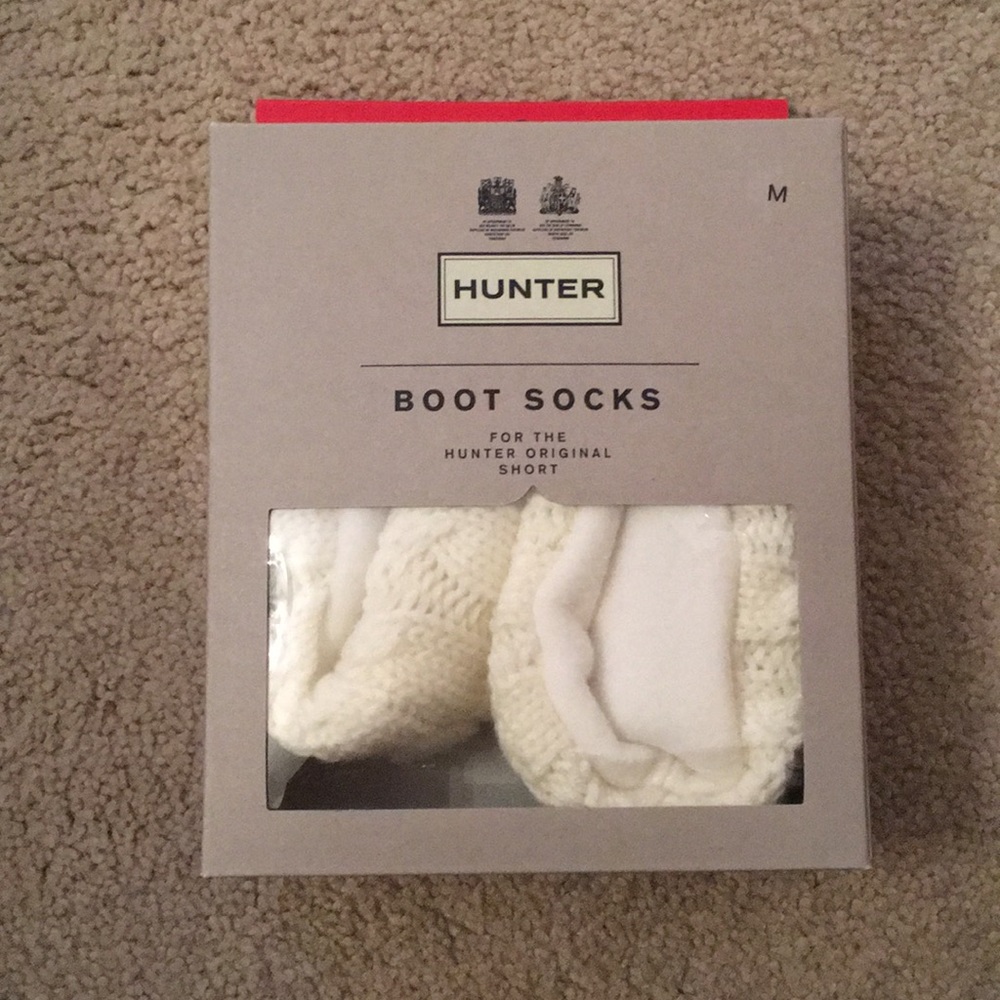 Hunter boot socks, for original short boot size M